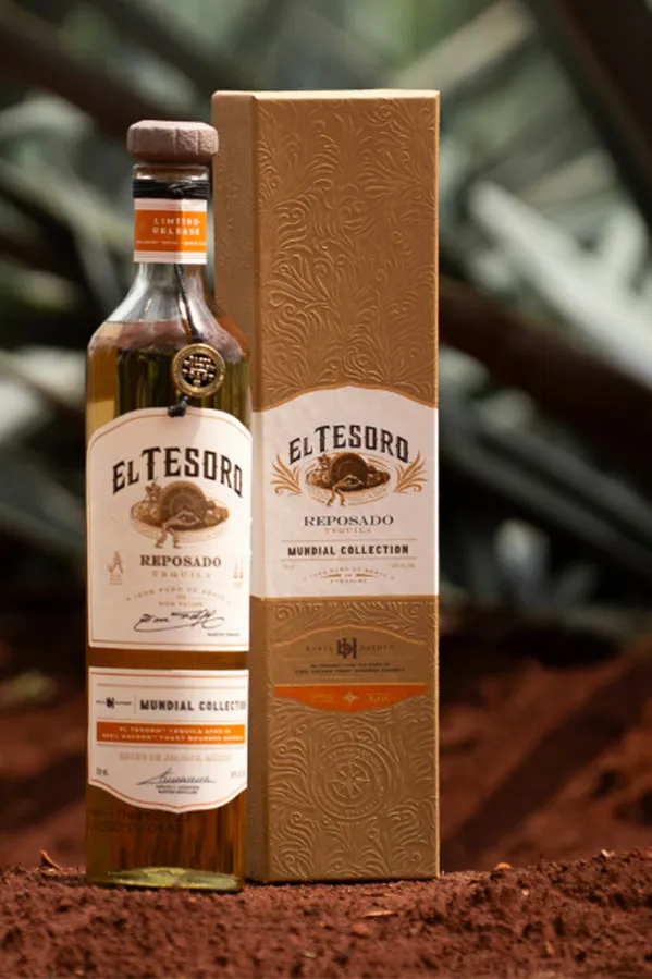 Basil Hayden Tequila Outdoor Bottle El Tesoro