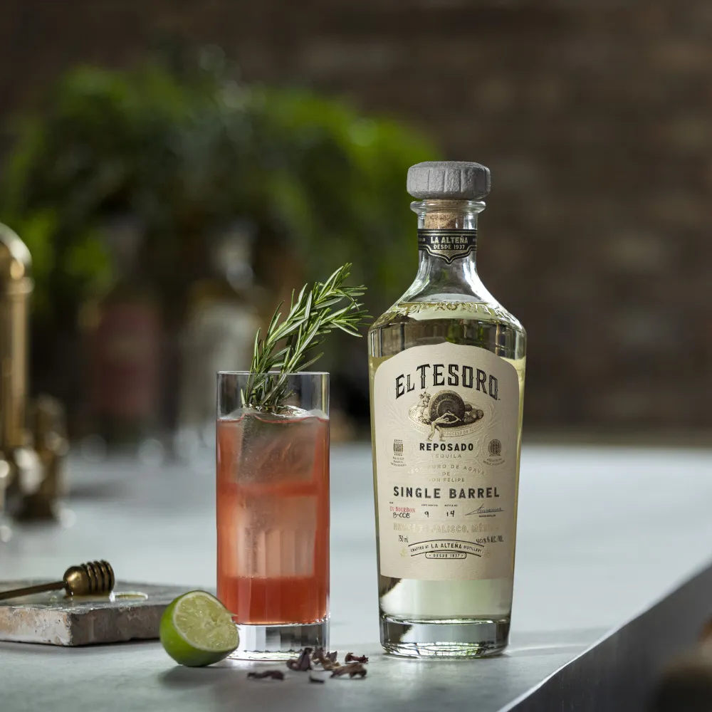 Single Barrel Verdita Cocktail Tequila El Tesoro